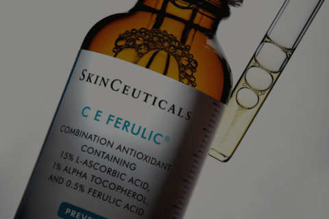 Bottle and dropper of C E Ferulic by SkinCeuticals